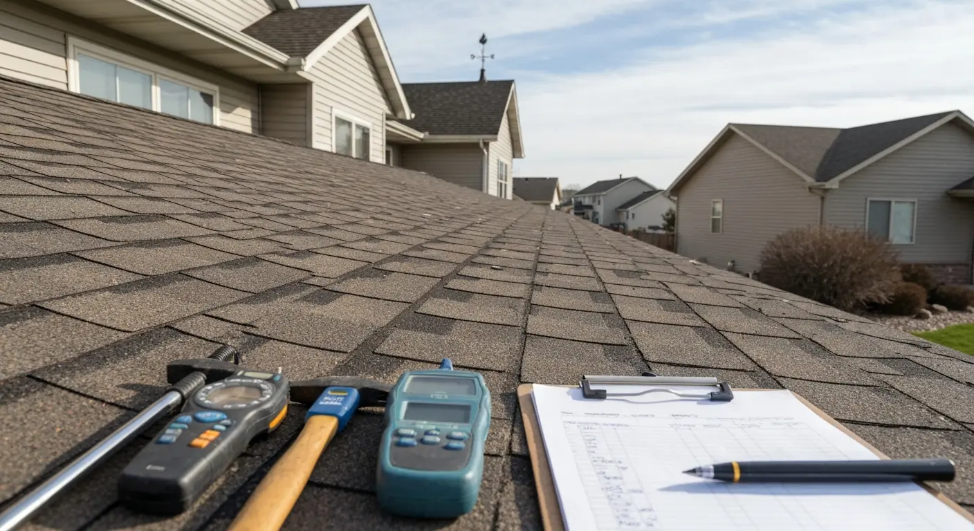 Hail damage inspection