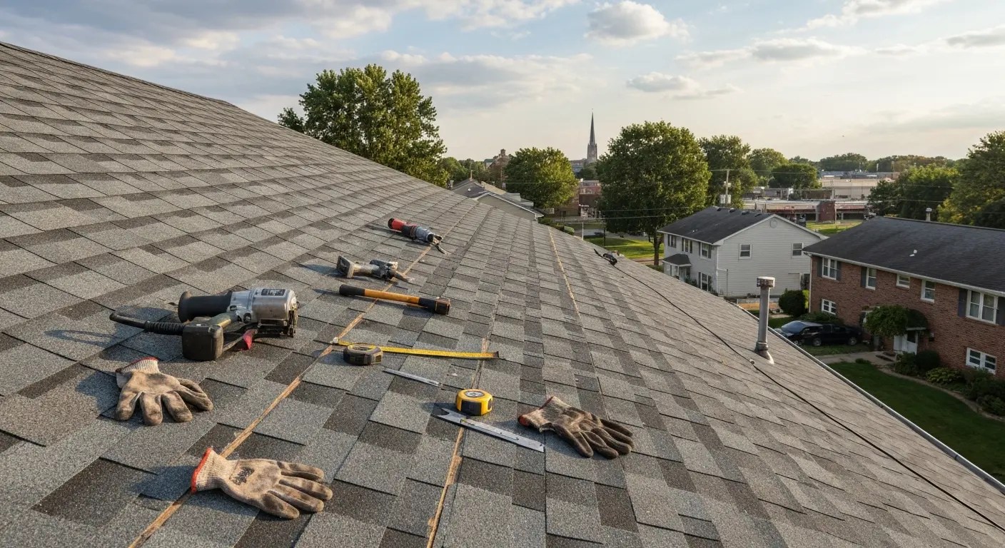 Roof replacement project