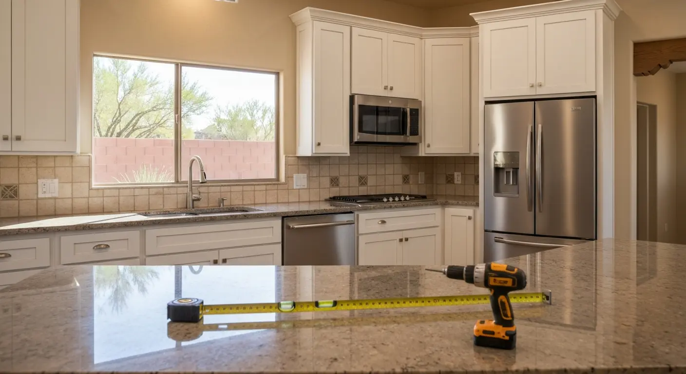 Kitchen remodeling project