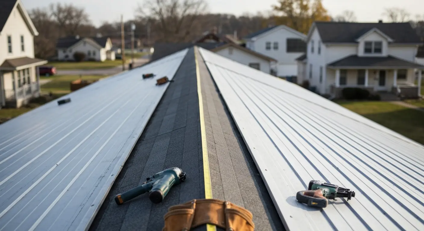 Roof replacement project