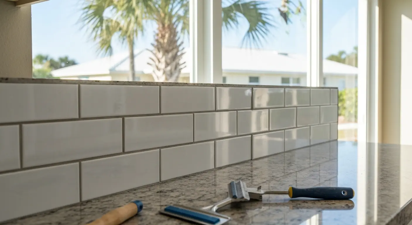 Kitchen backsplash tile