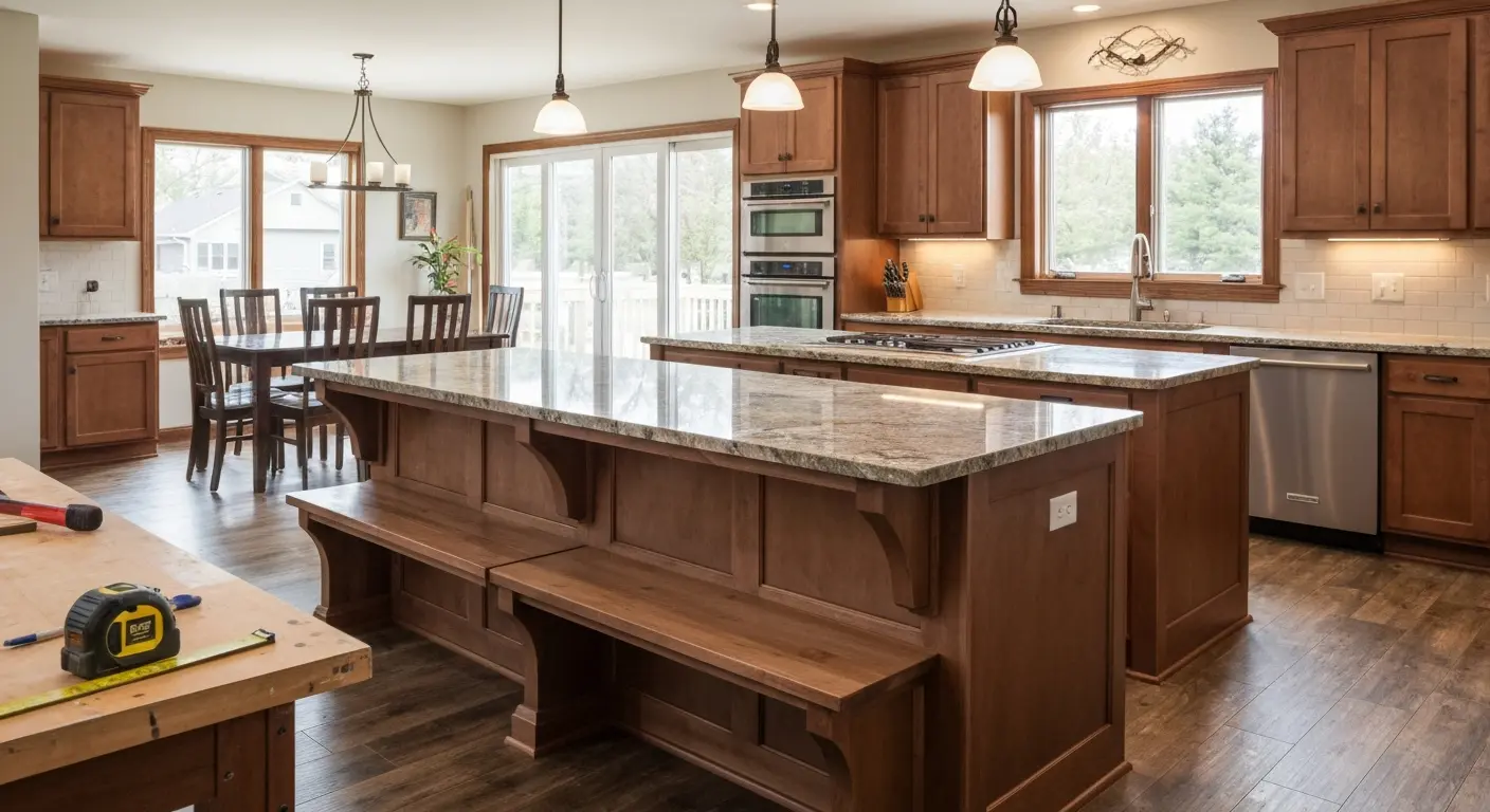 Kitchen island design