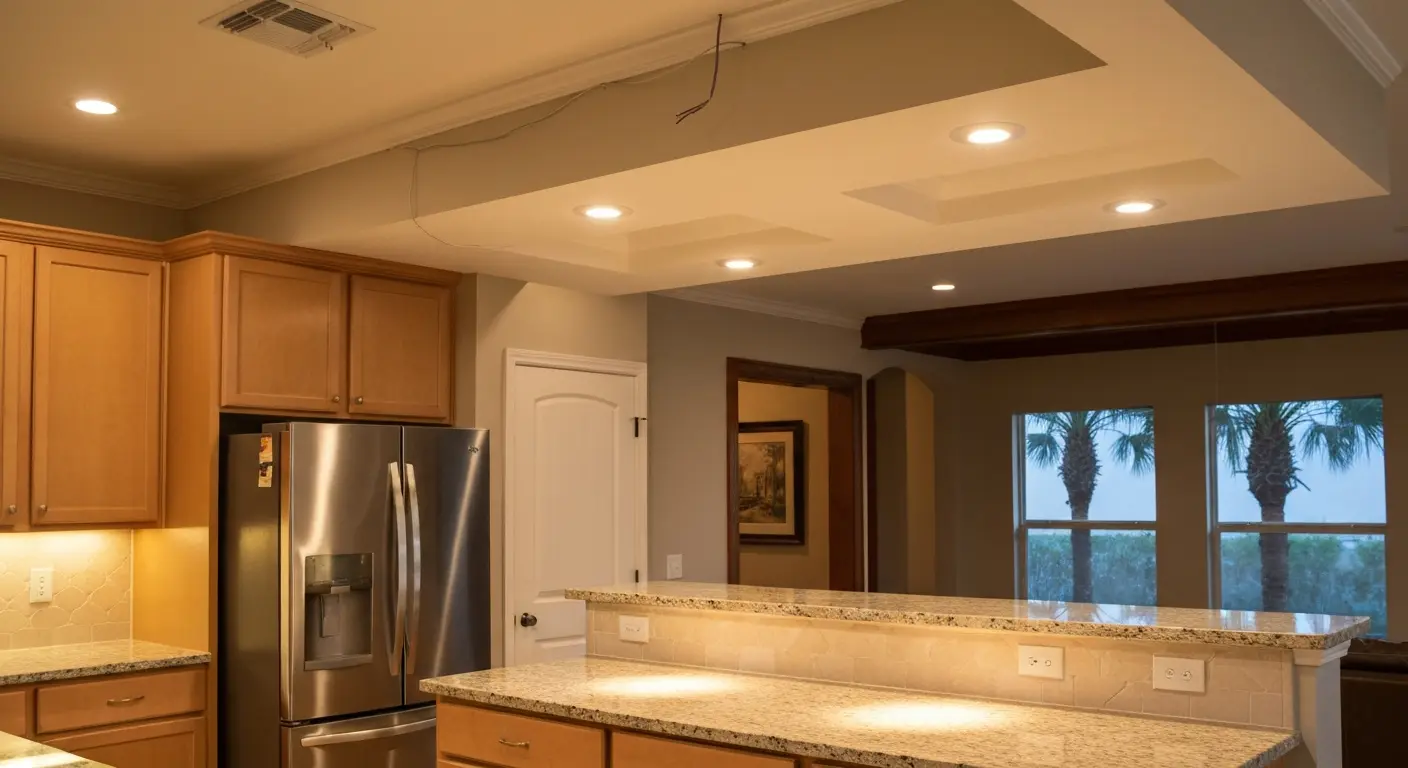 Ambient kitchen lighting