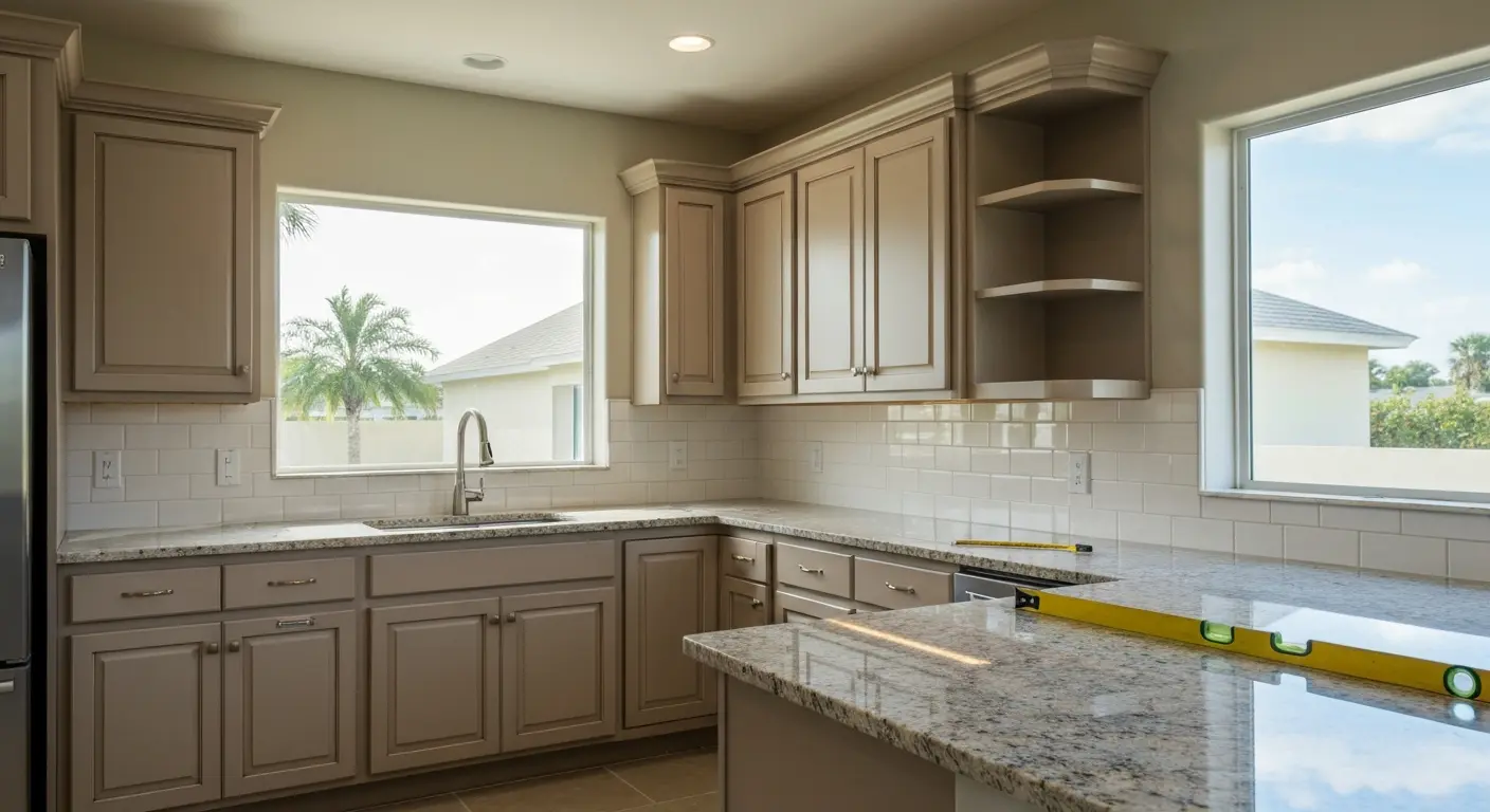 Interior kitchen rendering in Rockledge