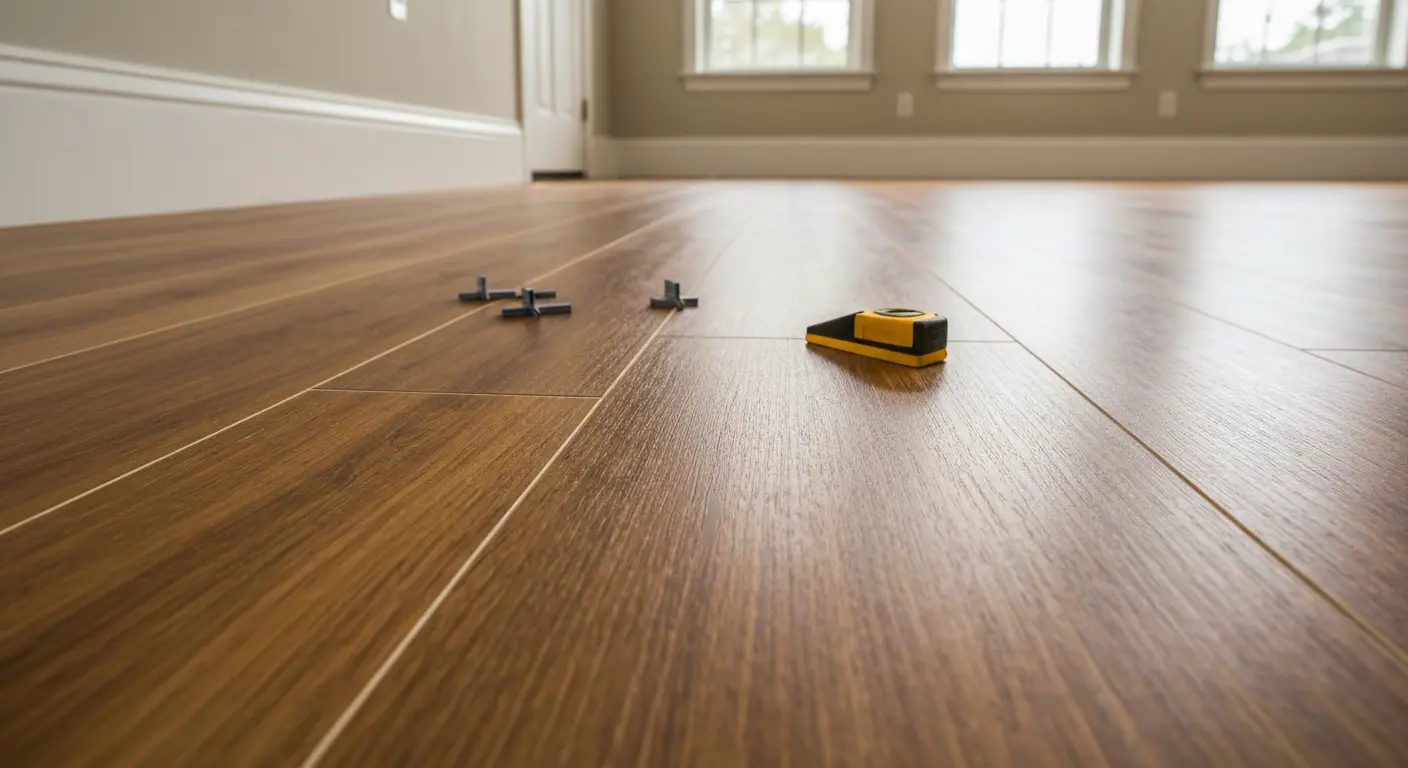 Laminate flooring project
