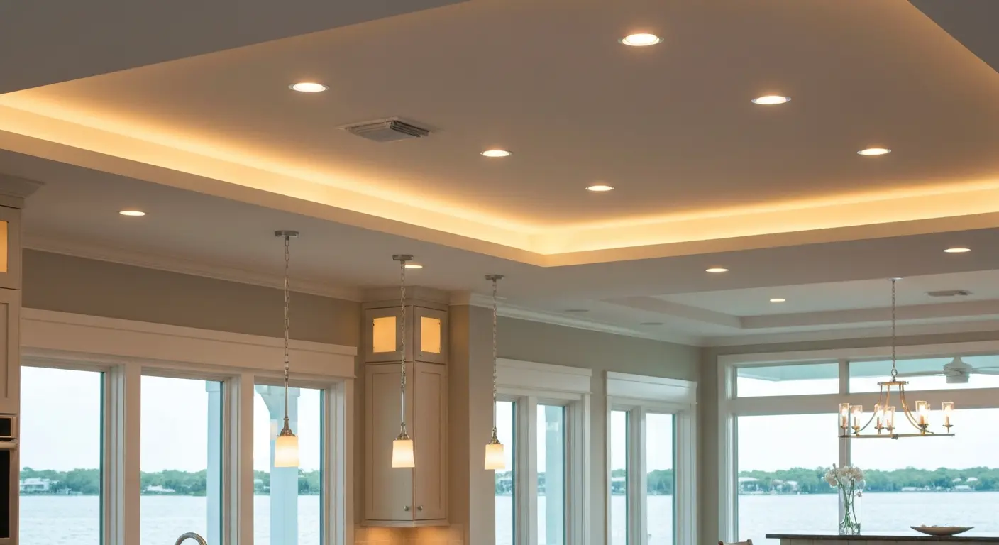Kitchen lighting design