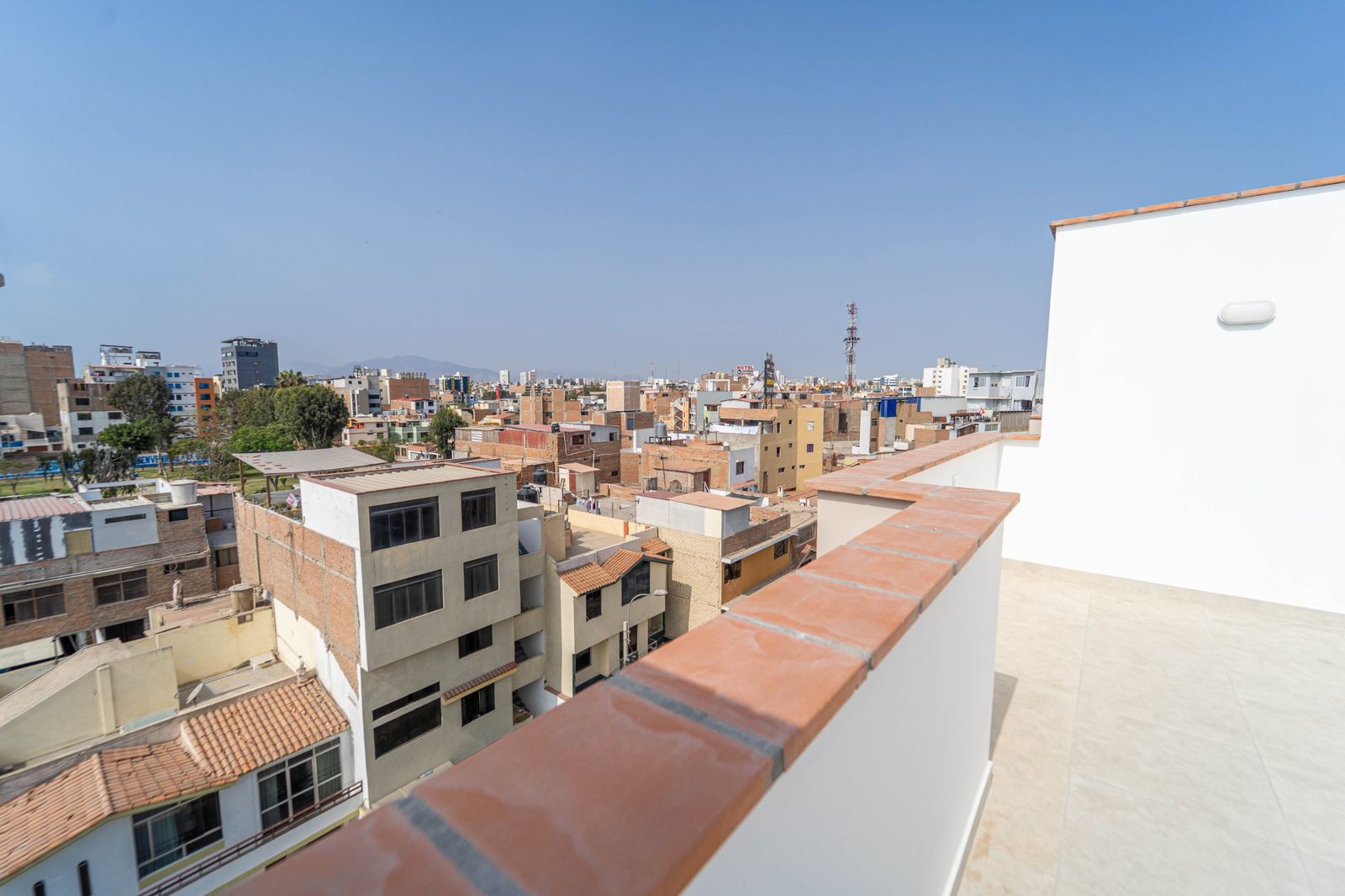 Vista desde el balcón