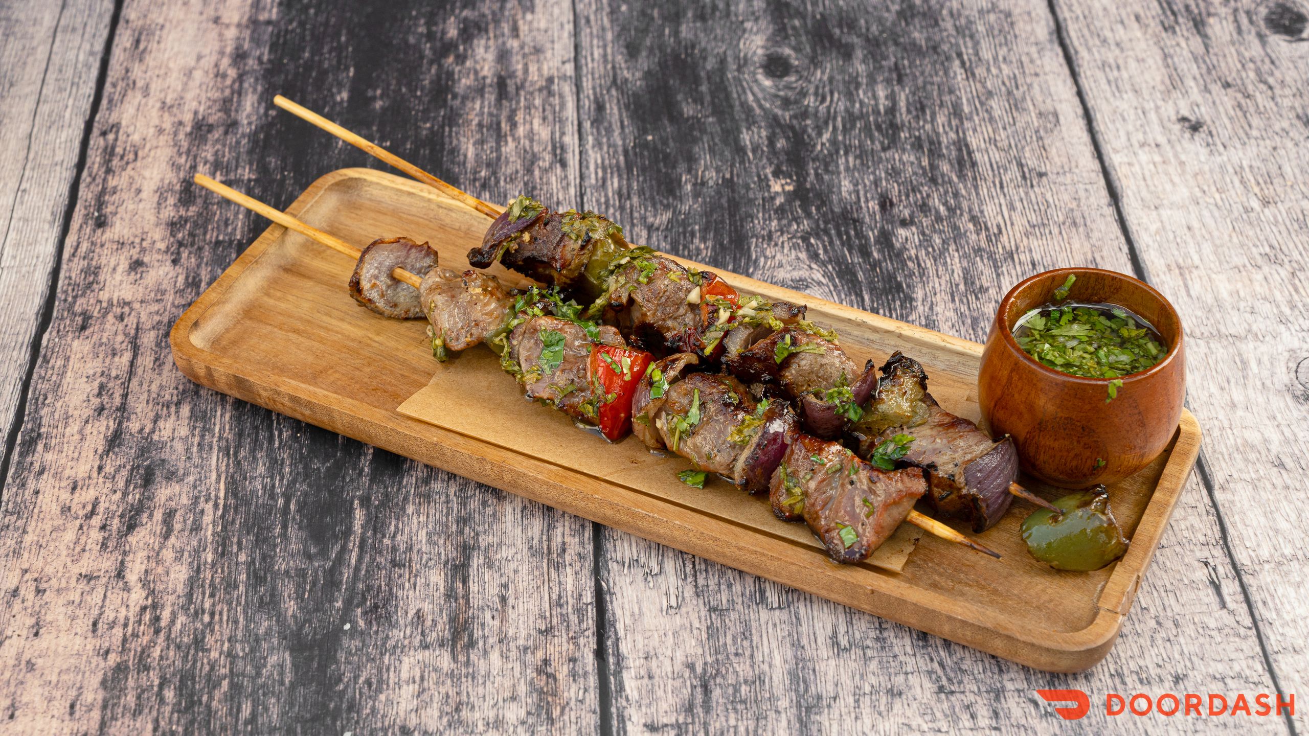 2 Beef Skewers