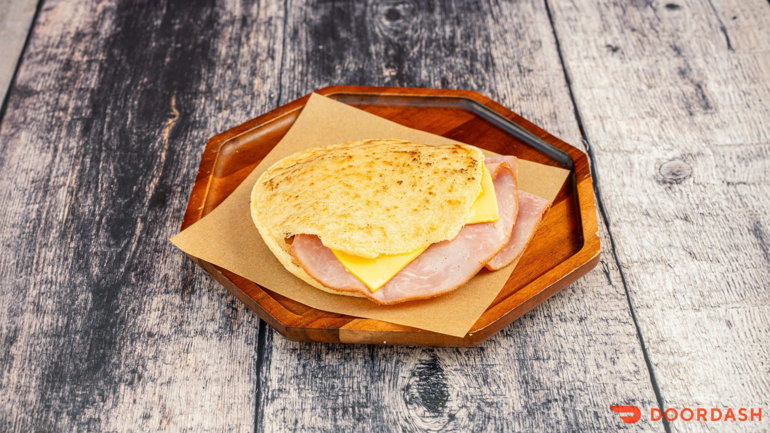 Ham & Cheese Arepa