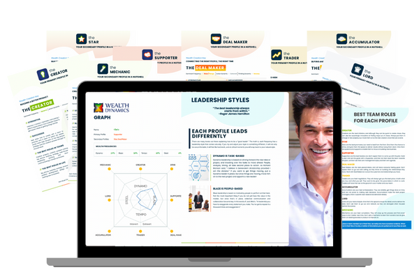 Talent Dynamics Profile Assessments. For team profiling and team performance. The Brilliance Co workshops.