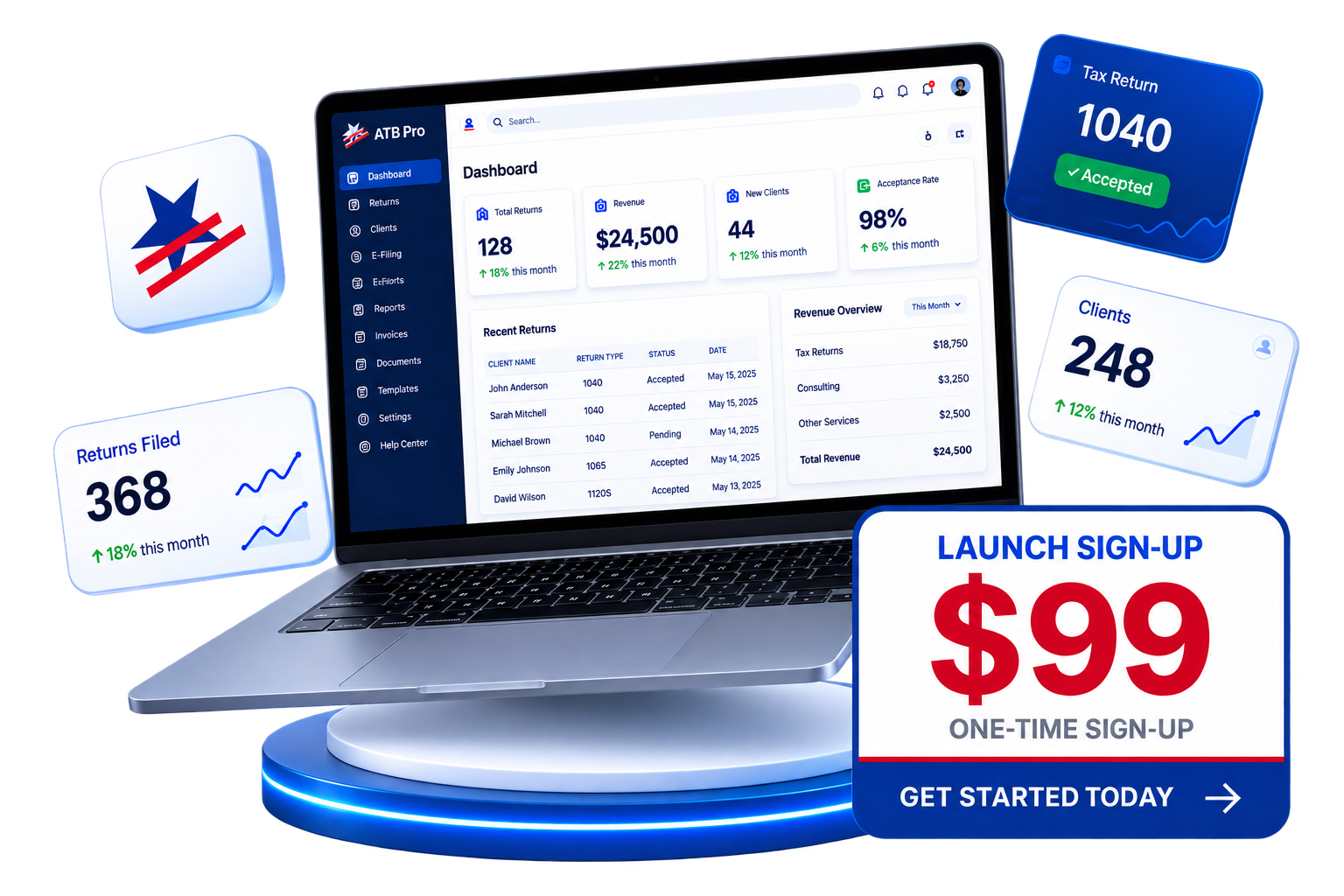 American Tax Bar Software Sign-Up