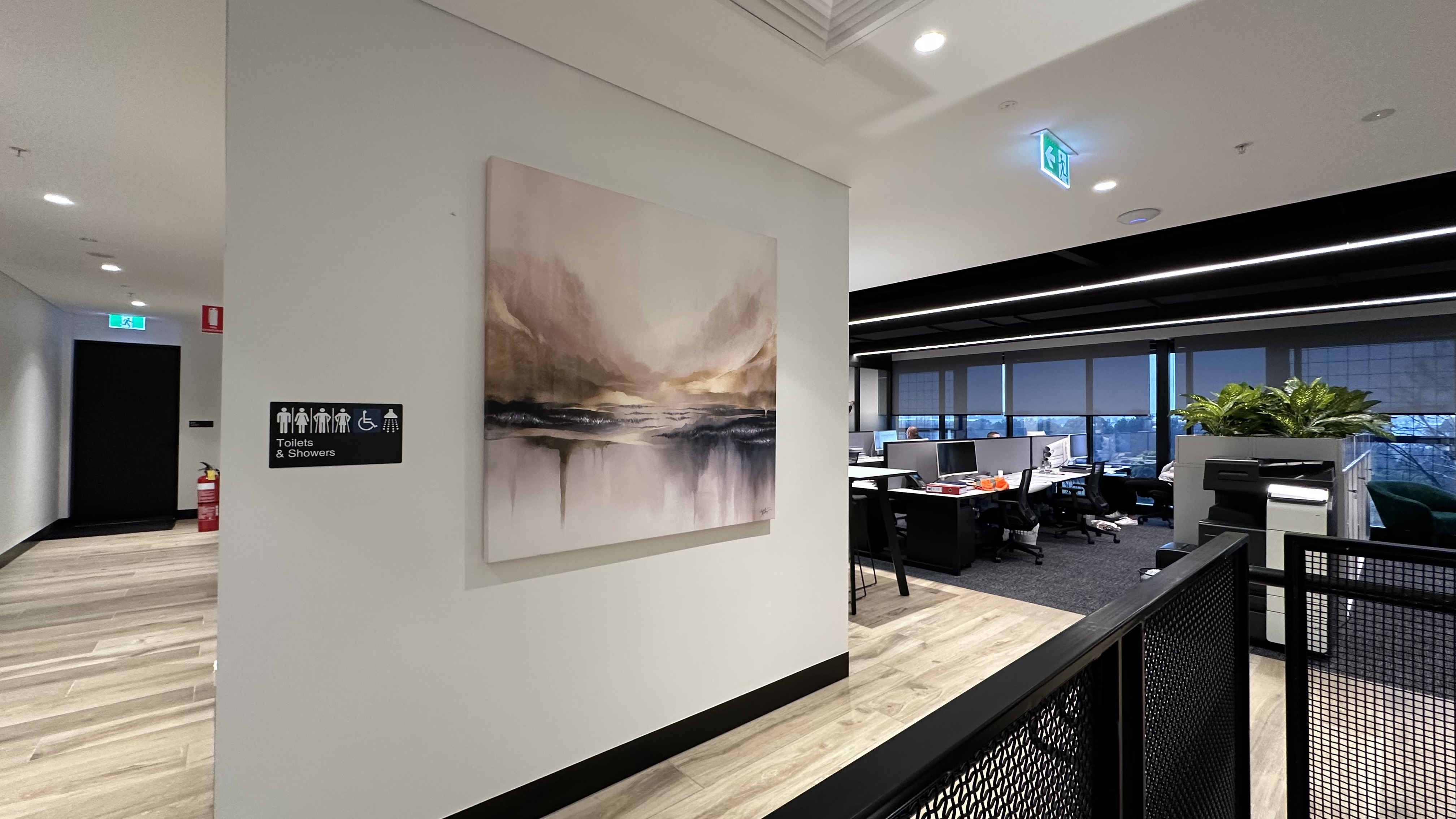 Gallery wrapped canvas