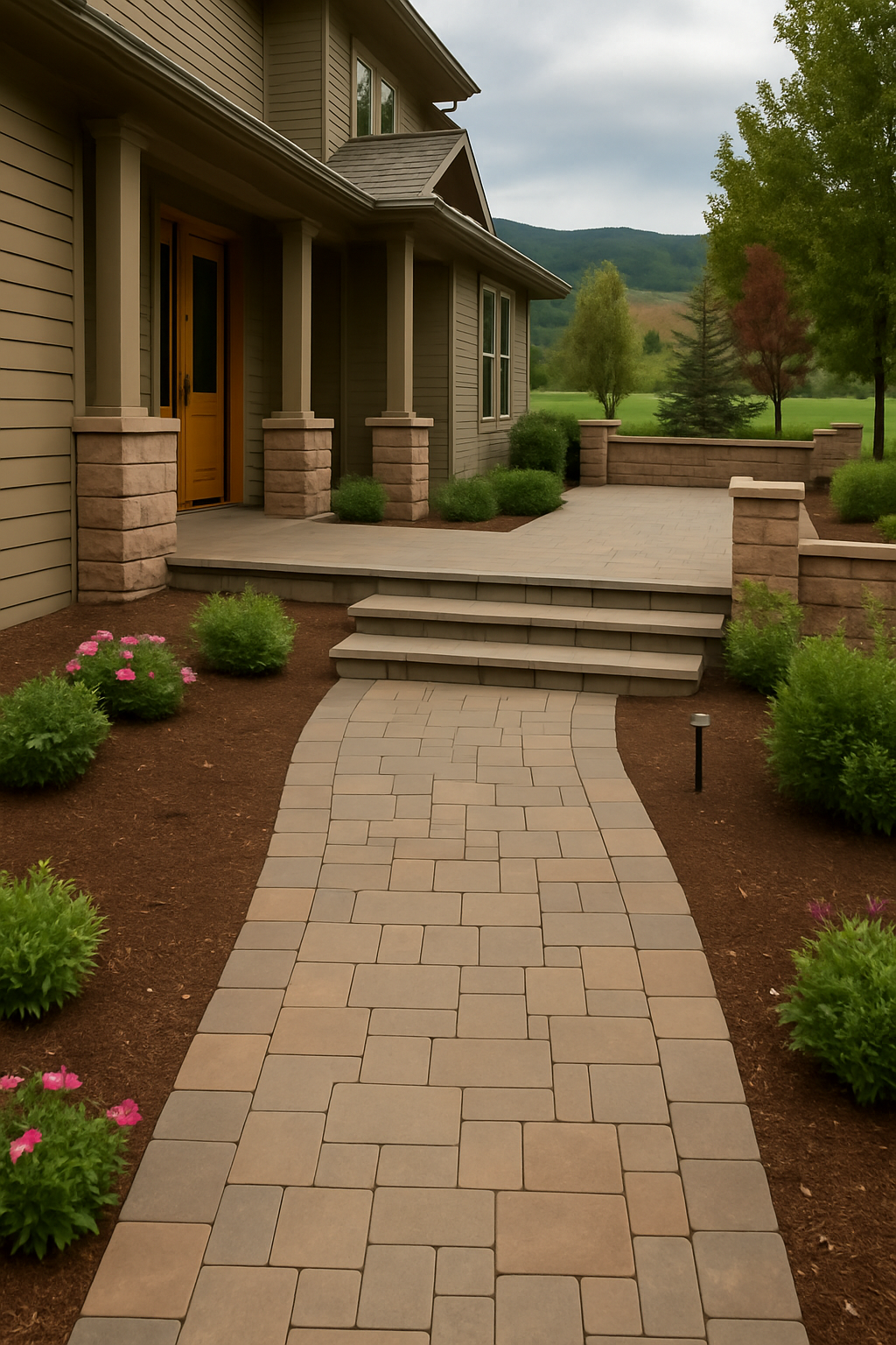 Walkway installation Salt Lake City — Oasis Hardscape LLC
