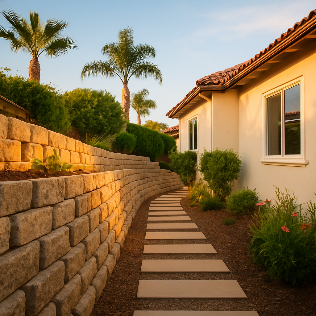 Retaining walls Salt Lake City Utah — Oasis Hardscape LLC