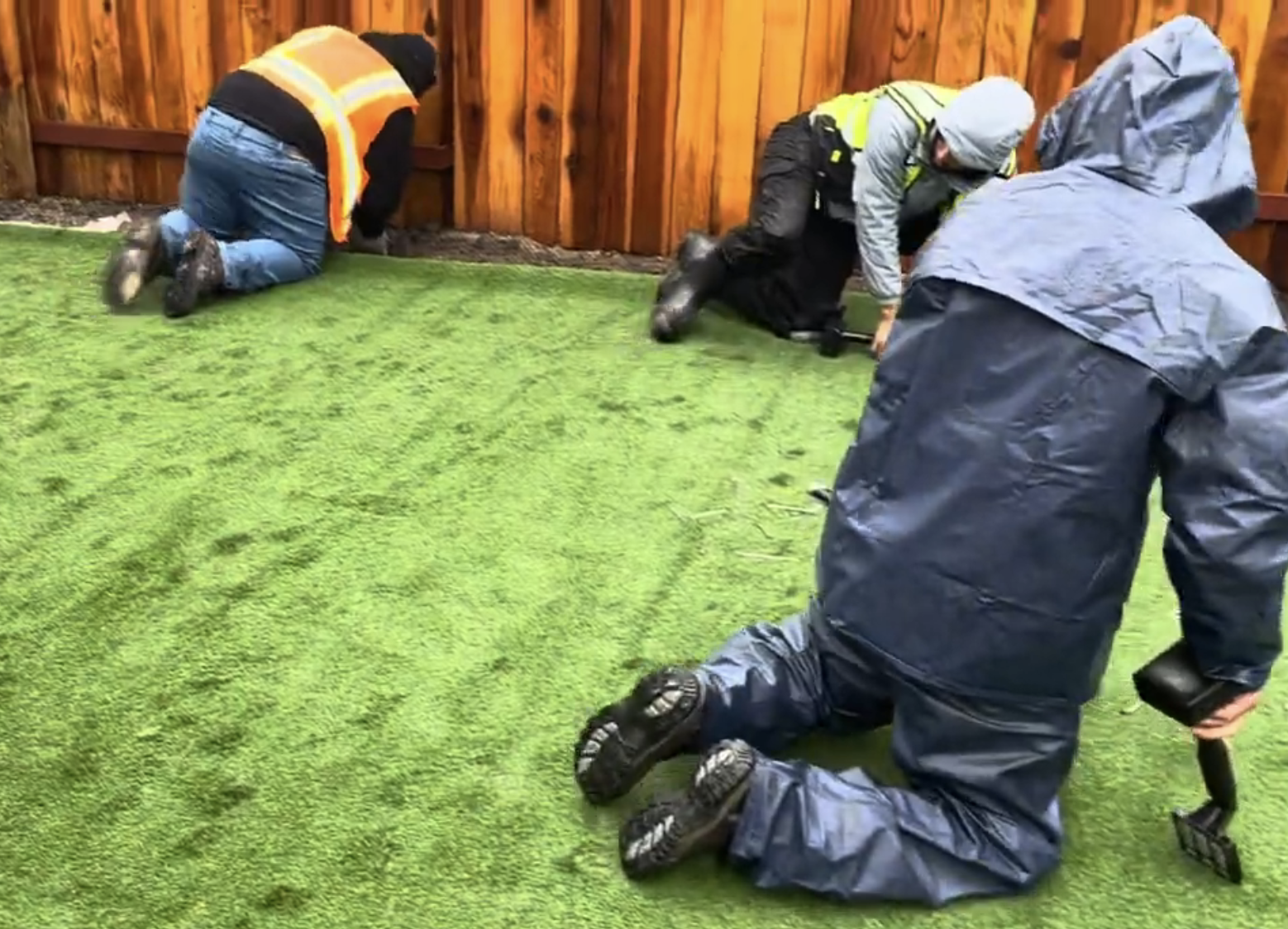 Oasis Hardscape LLC crew — hardscaping team Utah and California