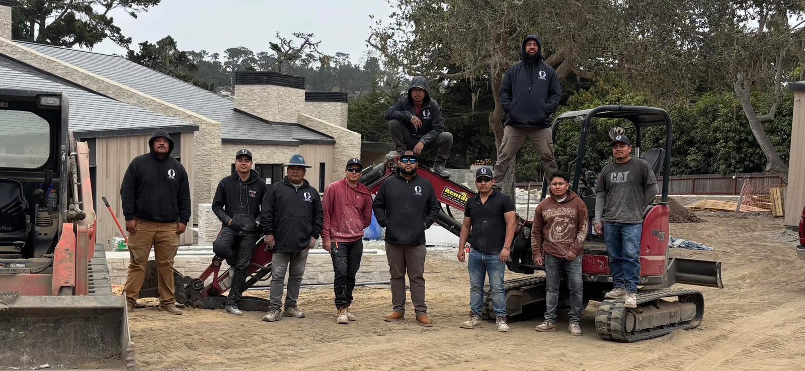 Oasis Hardscape LLC crew — hardscaping team Utah and California