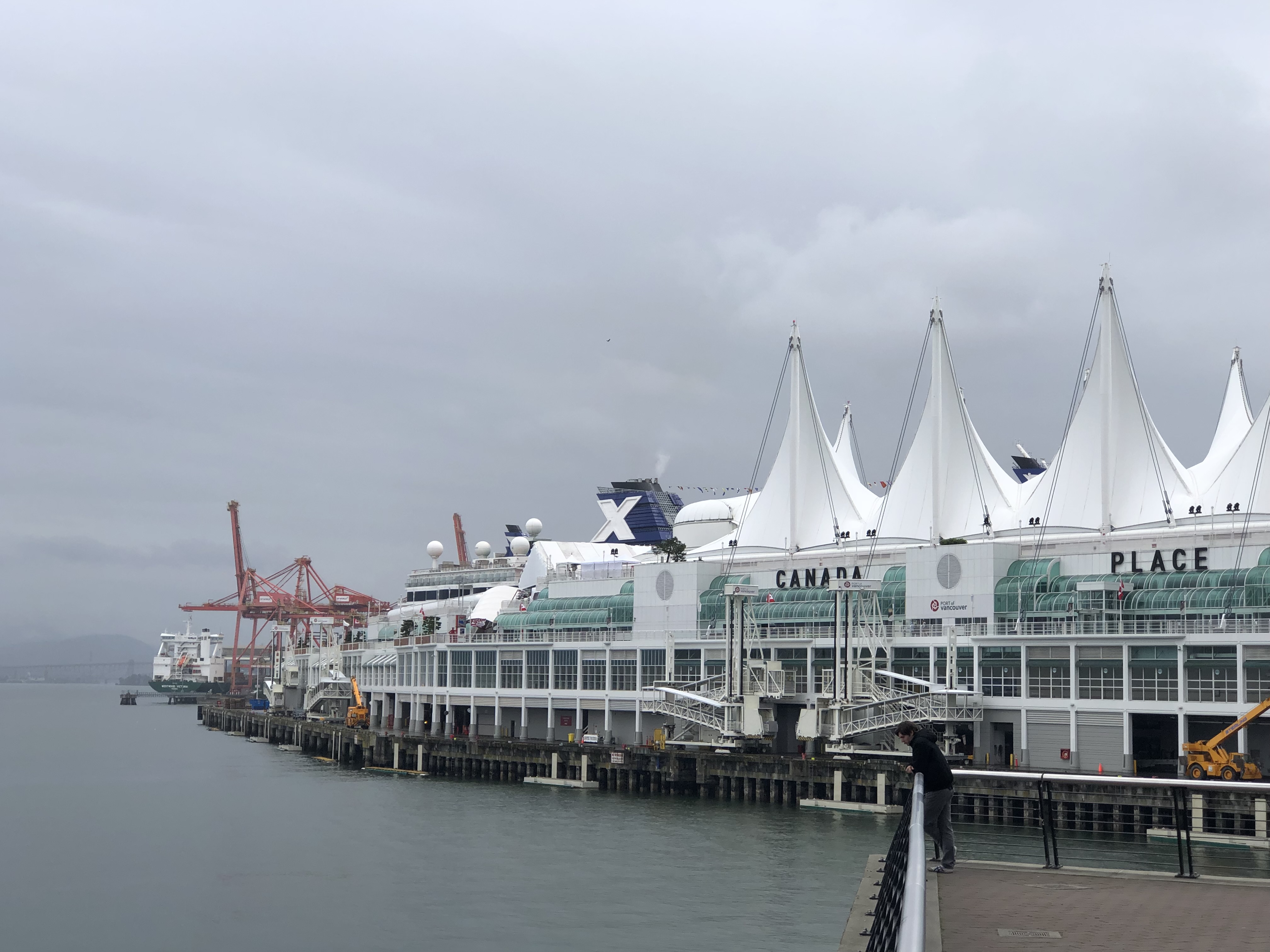 Canada Place, iconic waterfront of Vancouver
