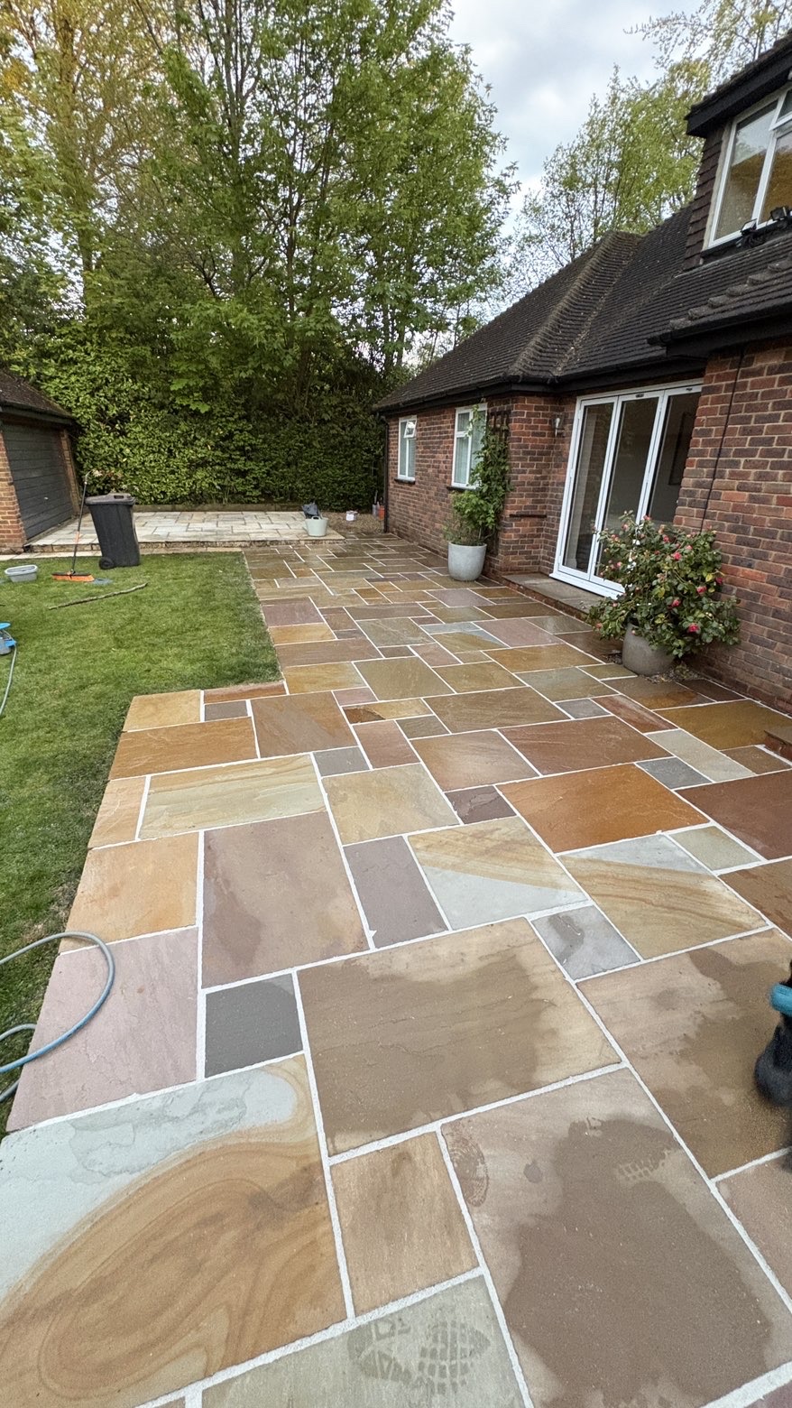 Patio regrouting Surrey