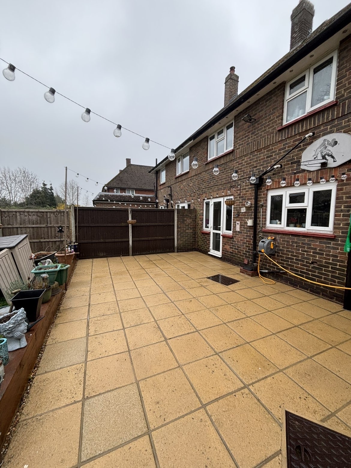 Restored patio in Surrey