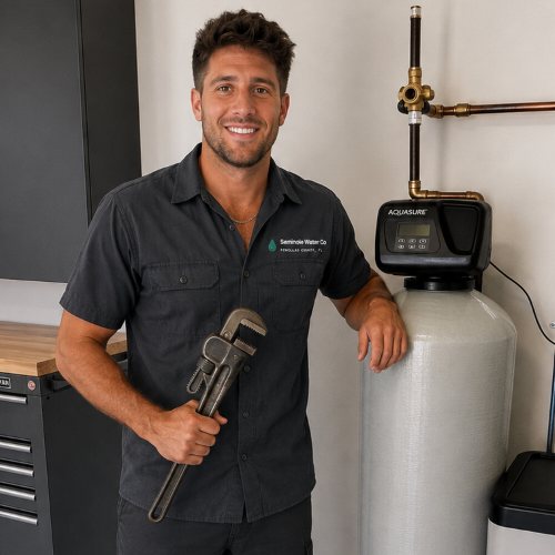 Nate Rush, owner of Seminole Water Co