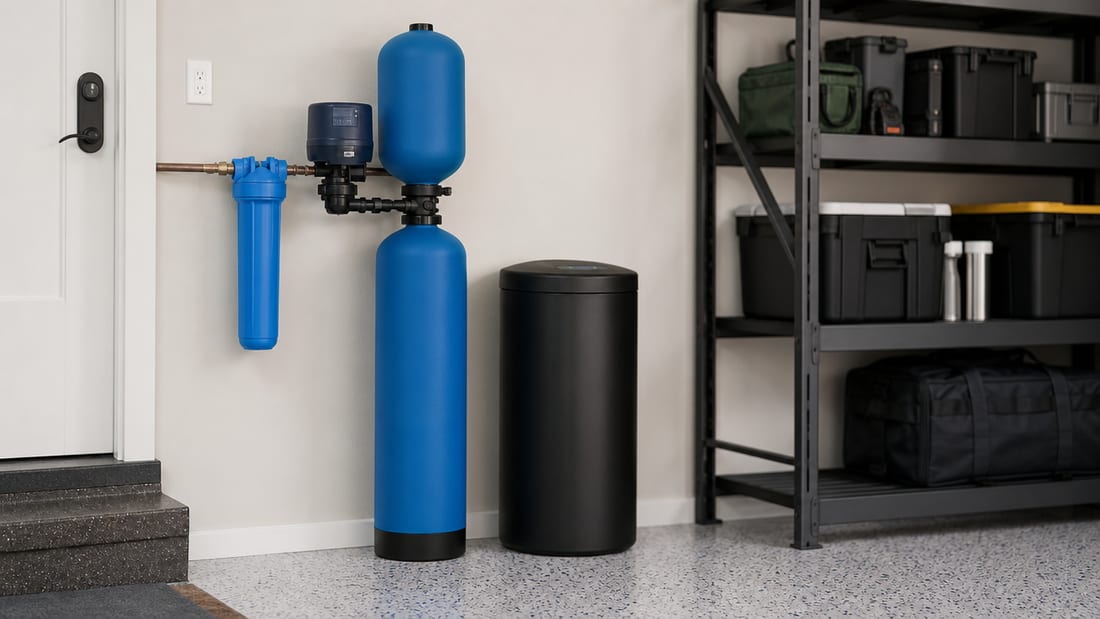 Seminole Water Co water treatment work in a Pinellas County home