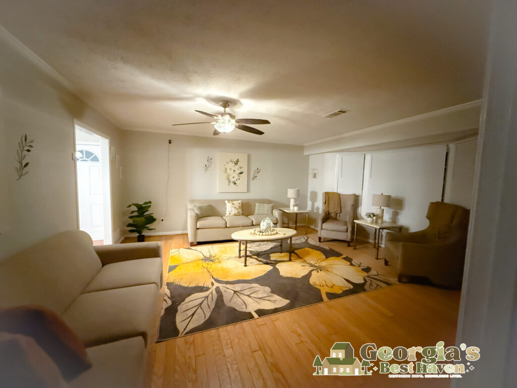 Furnished home interior