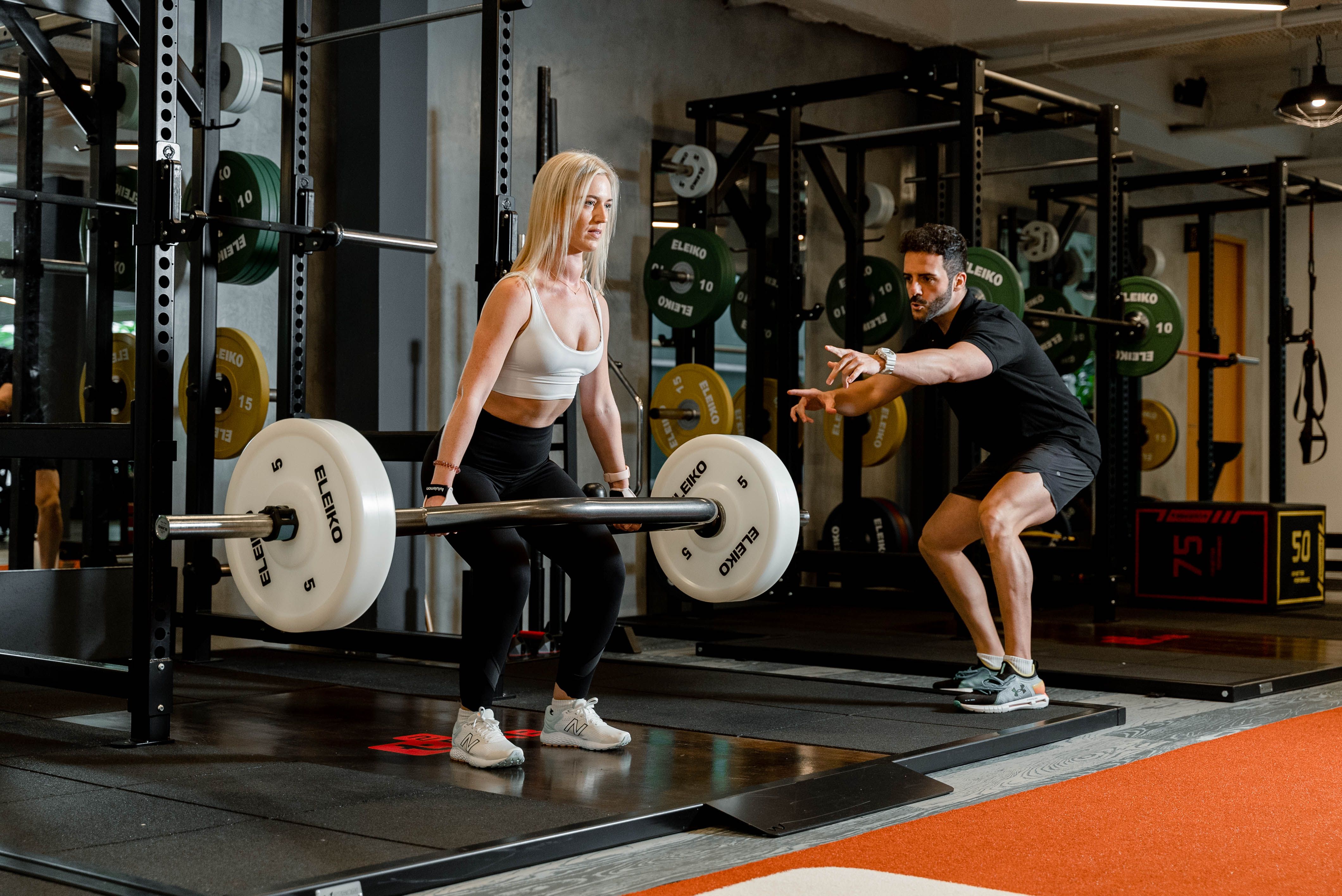 Strength training session