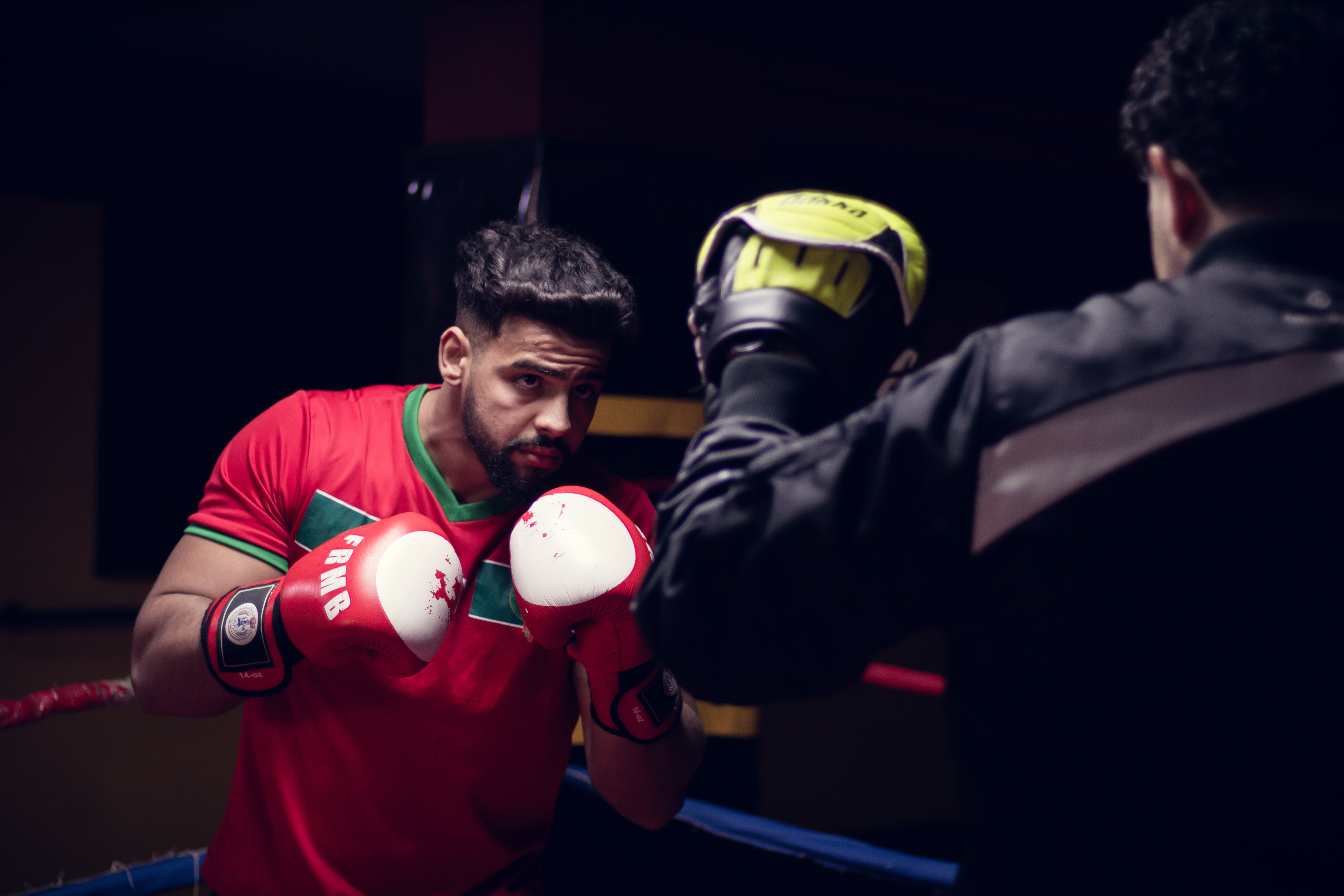 Combat sport training session