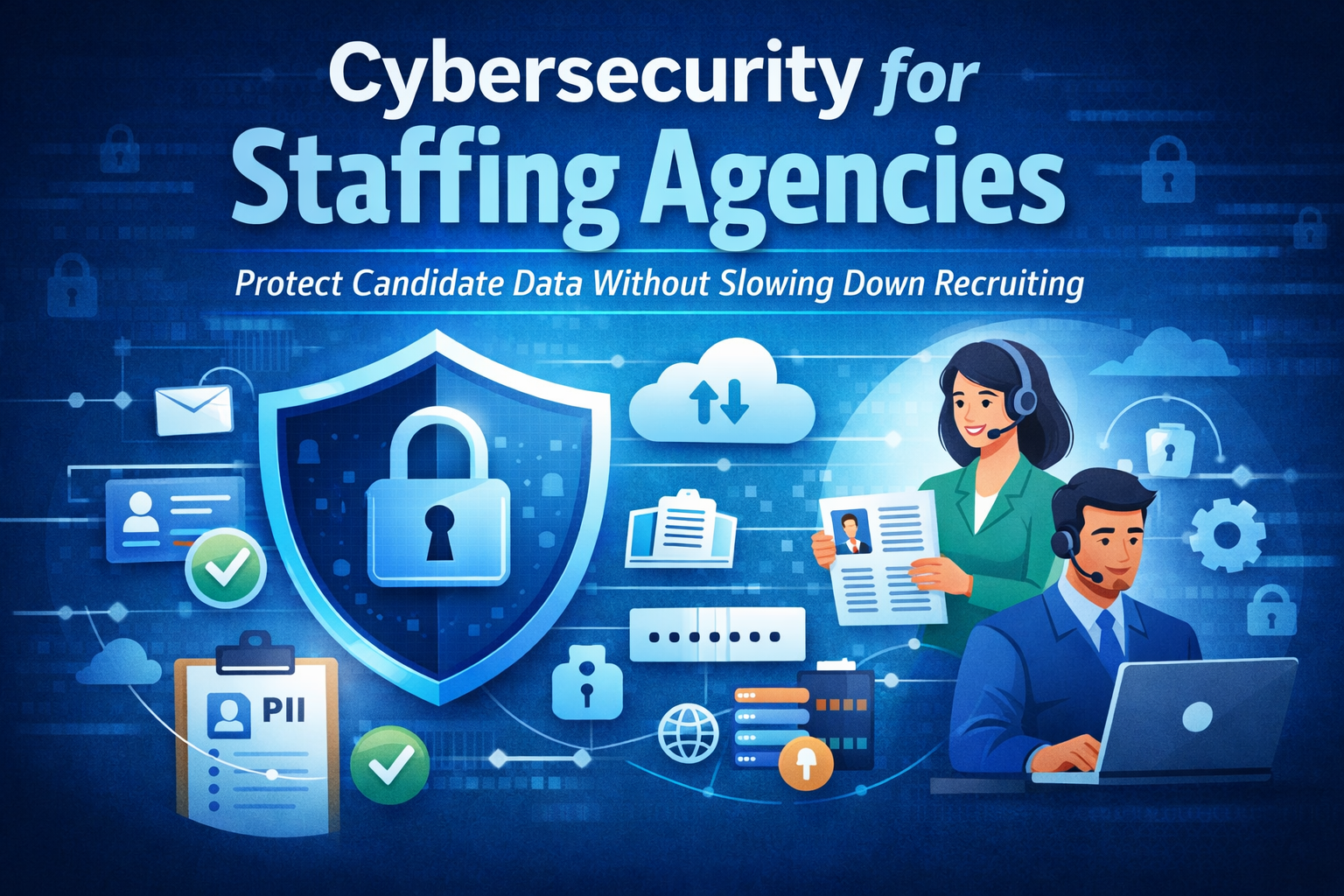 Cybersecurity for Staffing Agencies: Protect Client Data Without Slowing Down Recruiting