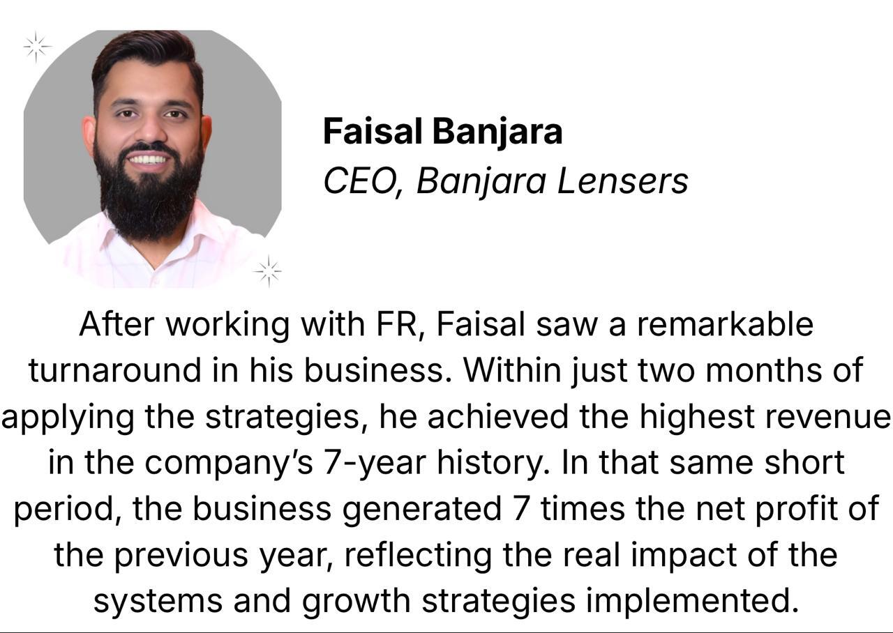 Faisal Banjara Case Study