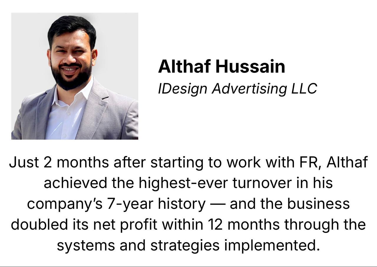 Althaf Hussain Case Study