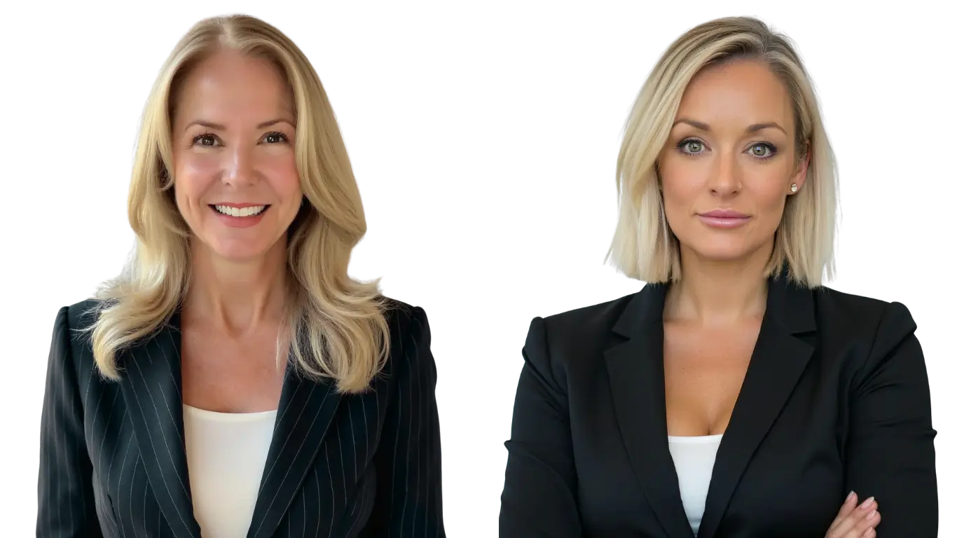 Kimberly Capwell and Rachael Mahaffey