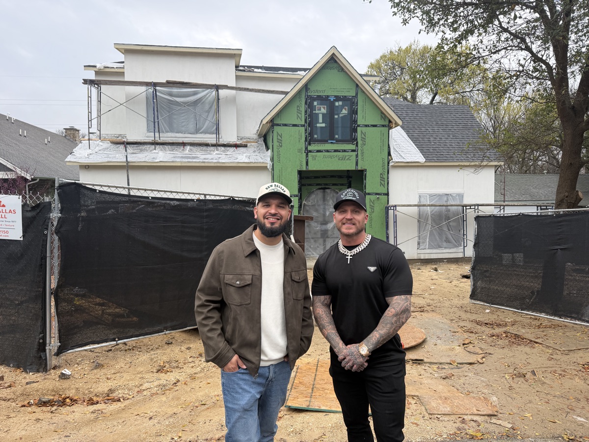 Eric on site with a Builder Accelerator member