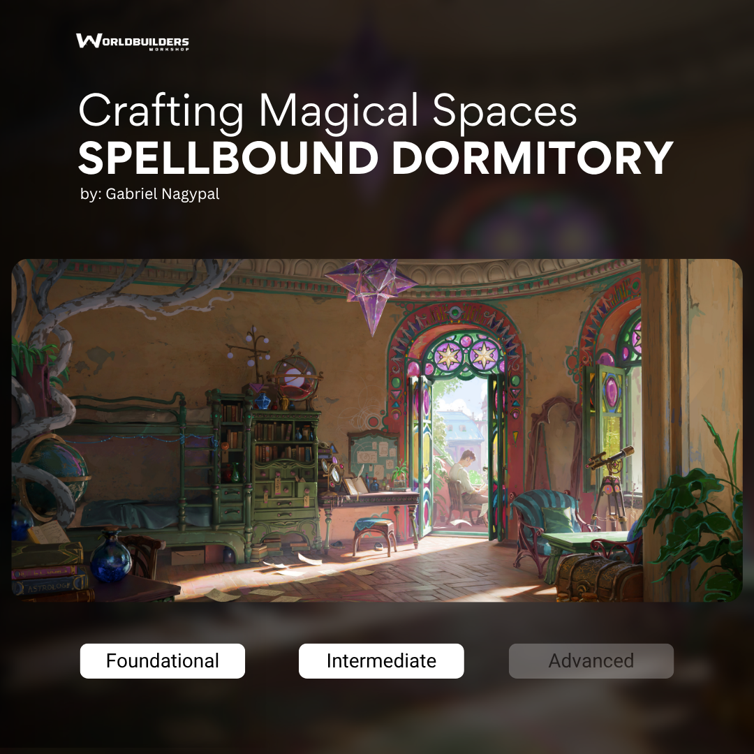 “fantasy and sci-fi design courses for digital artists”