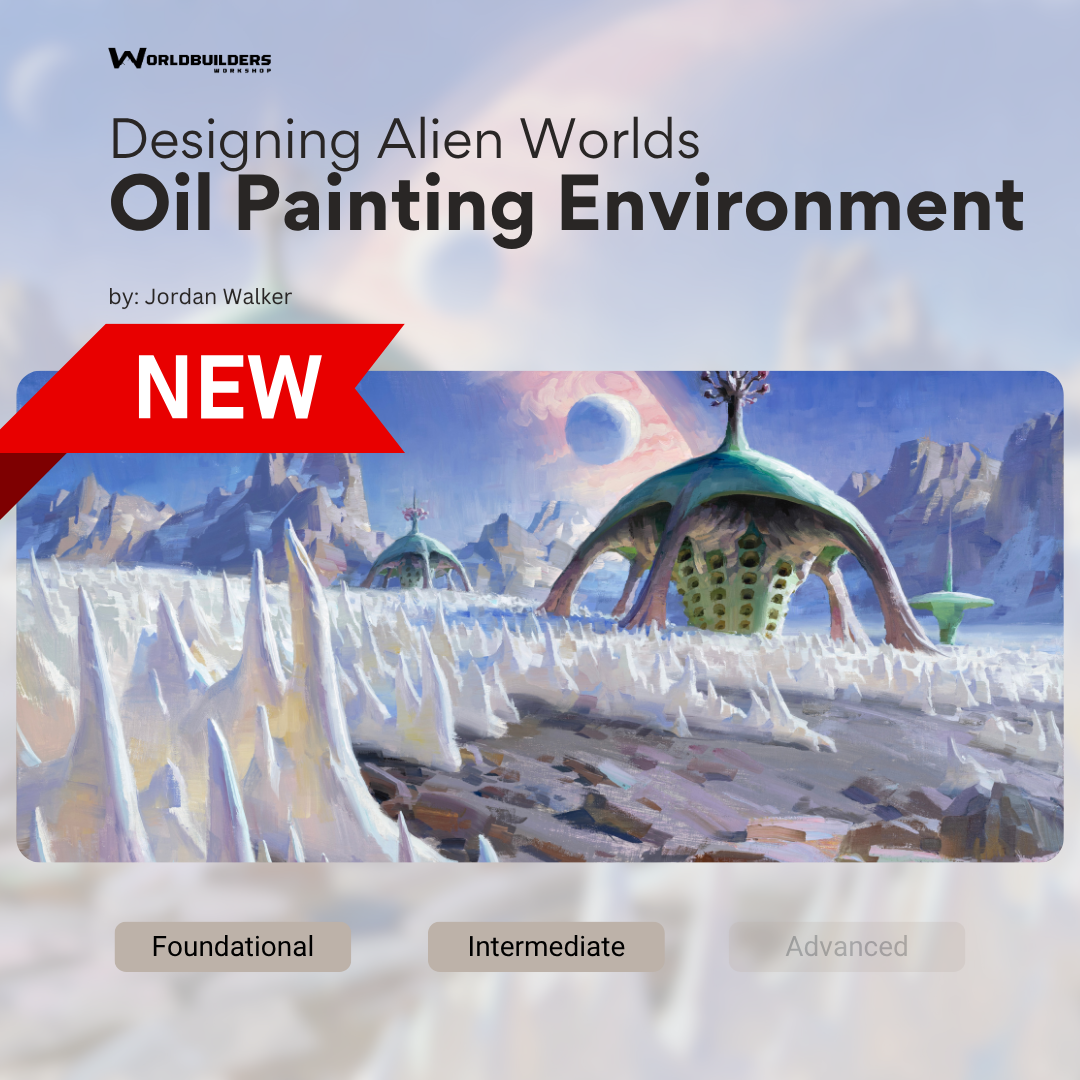 “digital painting and environment design classes”