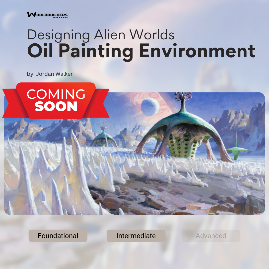 “digital painting and environment design classes”