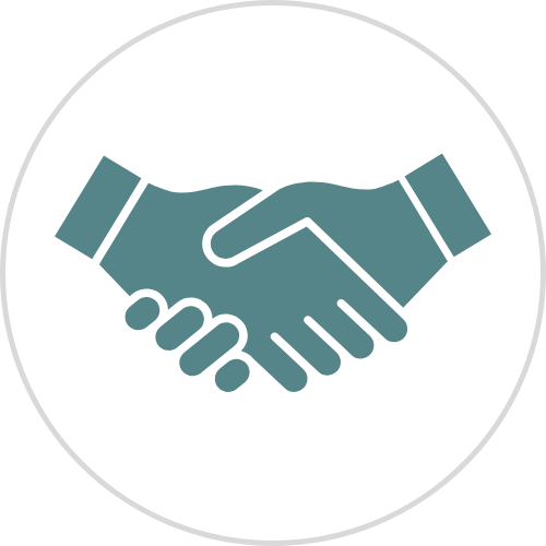 Shaking hands icon