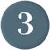 Number Three Icon