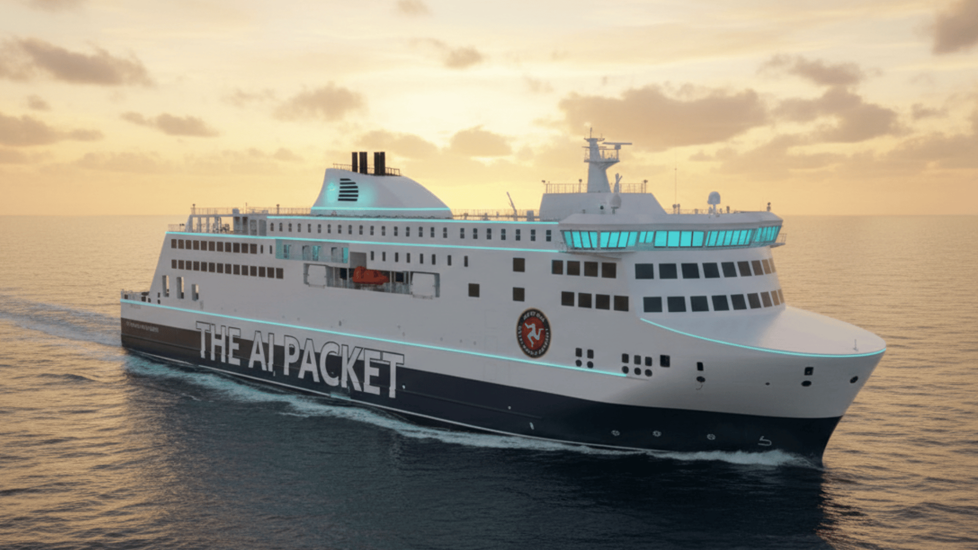 The AI Packet (Inspired by the Isle of Man's Steam Packet Ferry) The AI Packet (Inspired by the Isle of Man's Steam Packet Ferry)