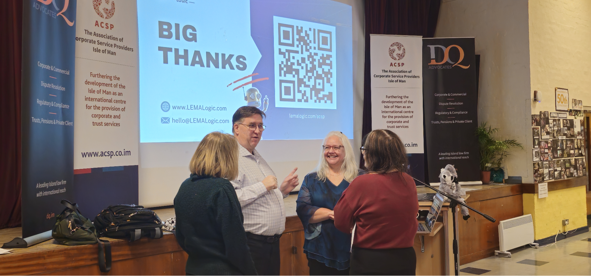 Brian and Natalie from LEMA Logic at the ACSP conference Brian and Natalie from LEMA Logic at the ACSP conference