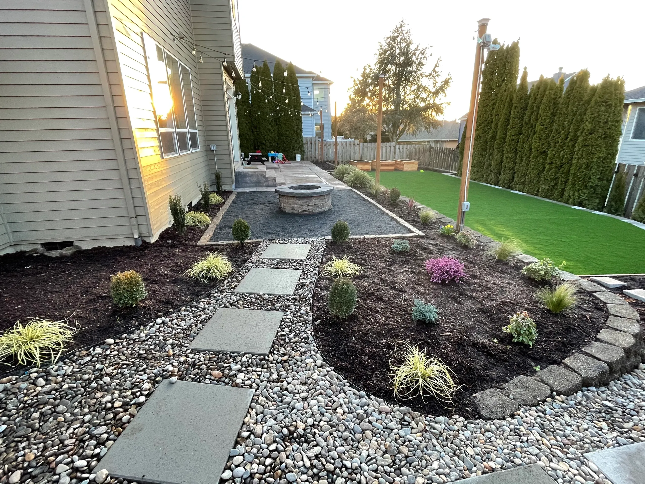 Hardscape and outdoor living project