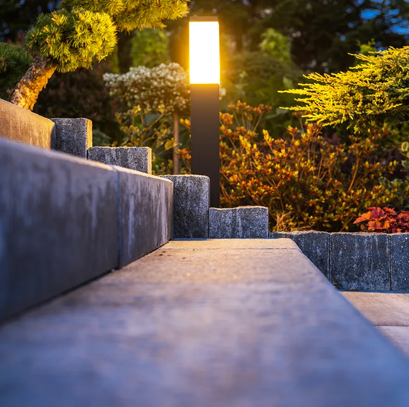 Path lighting outdoor design