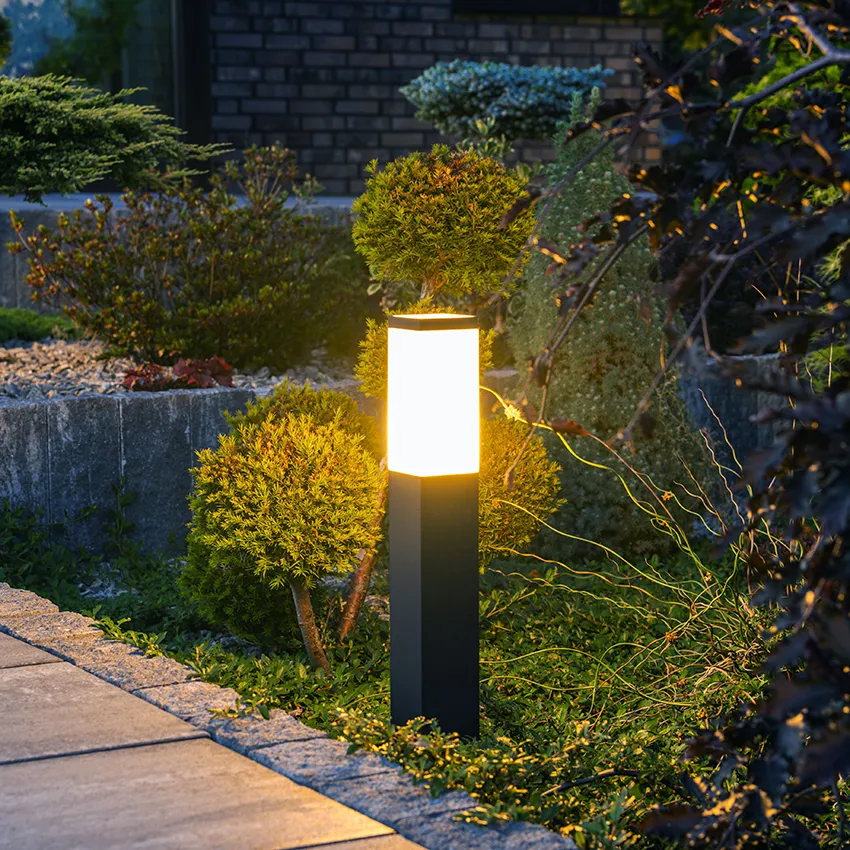 Path lighting installation in Beaverton Oregon