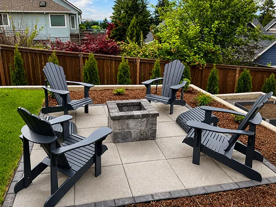 Landscape installation and outdoor transformation