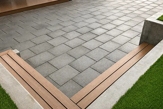 Outdoor lighting and finished landscape details