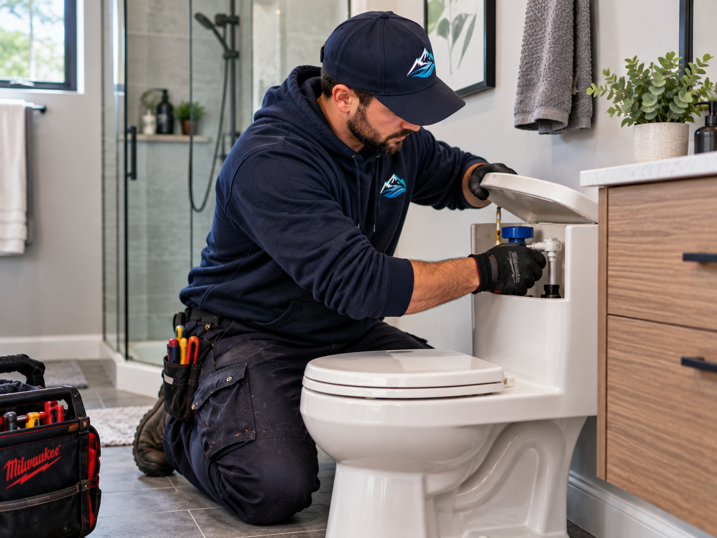 Bathroom Plumbing in Greenwood