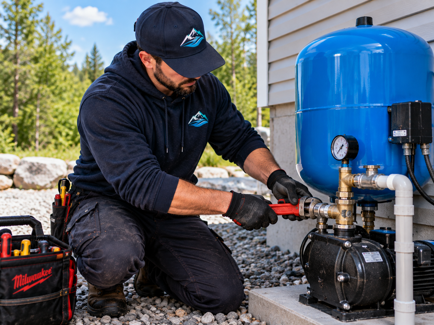 Well & Pressure Systems in Greenwood