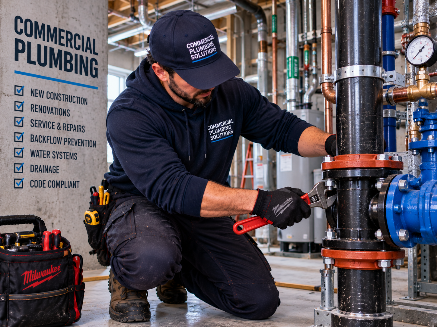New Construction Plumbing in Greenwood