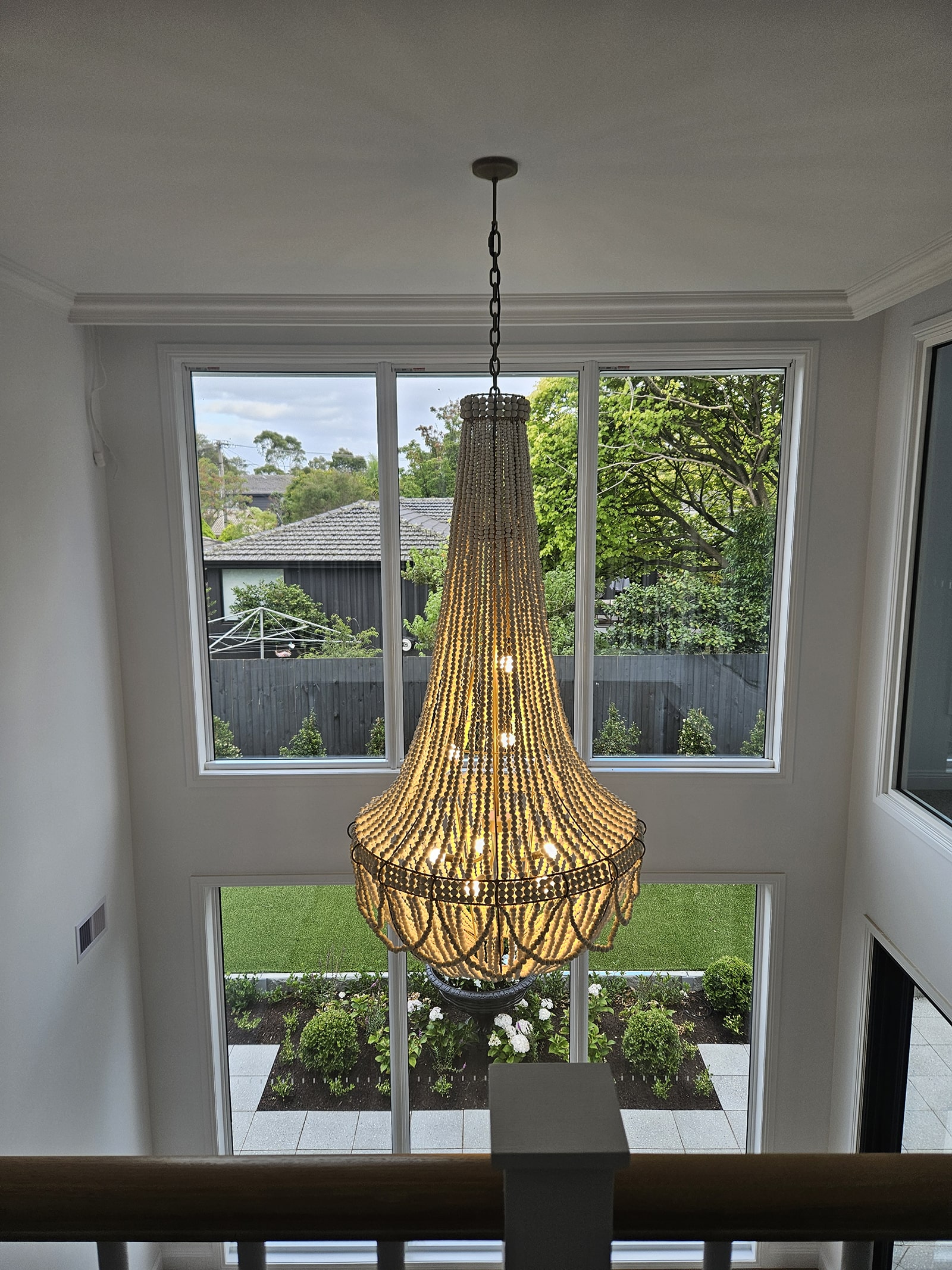 Chandelier install