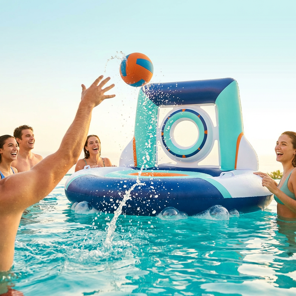 Juguetes acuáticos para alberca y jardín